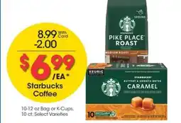 Kroger Starbucks Coffee offer
