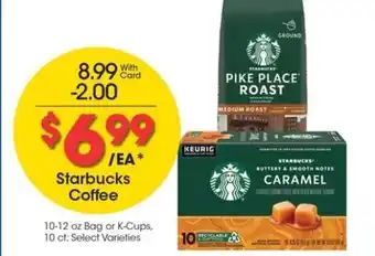 Kroger Starbucks Coffee offer