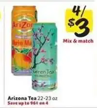 Winn Dixie Arizona Tea offer