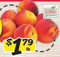 Winn Dixie Georgia Grown Peaches offer
