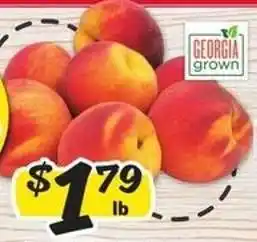 Winn Dixie Georgia Grown Peaches offer