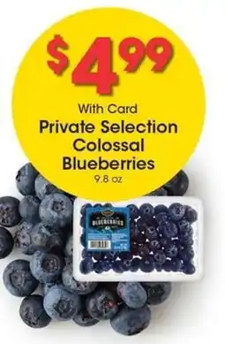 Kroger Private Selection Colossal Blueberries offer