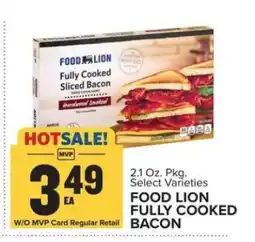 Food Lion Food Lion Fully Cooked Bacon offer