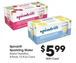 Kroger Spindrift Sparkling Water offer