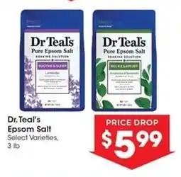 Kroger Dr Teal's Epsom Salt offer