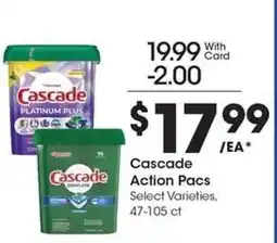 Kroger Cascade Action Pacs offer