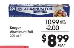 Kroger Kroger Aluminum Foil offer