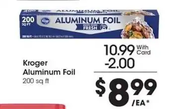 Kroger Kroger Aluminum Foil offer