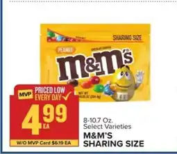 Food Lion M&M's Sharing Size offer