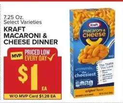 Food Lion Kraft Macaroni & Cheese Dinner offer