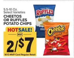 Food Lion Cheetos or Ruffles Potato Chips offer