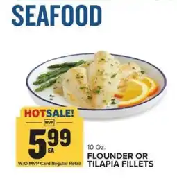 Food Lion Flounder or Tilapia Fillets offer