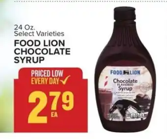 Food Lion FOOD LION CHOCOLATE SYRUP offer