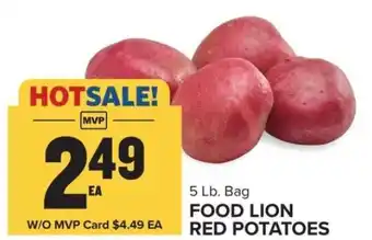 Food Lion Food Lion Red Potatoes offer