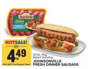 Food Lion Johnsonville Fresh Dinner Sausage offer