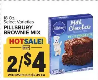 Food Lion Pillsbury Brownie Mix offer