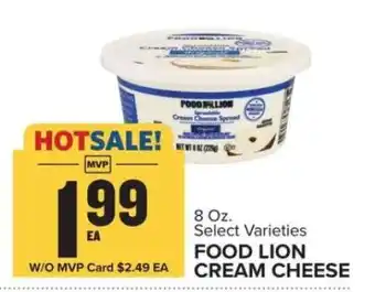 Food Lion Food Lion Cream Cheese offer