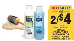 Food Lion Suave Essentials Shampoo or Conditioner offer