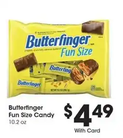 Kroger Butterfinger Fun Size Candy offer