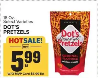 Food Lion DOT'S PRETZELS offer