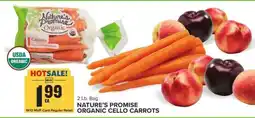 Food Lion Nature's Promise Organic Cello Carrots offer