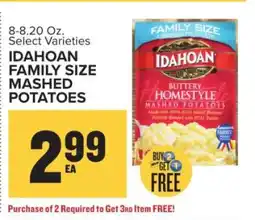 Food Lion Idahoan Family Size Mashed Potatoes offer