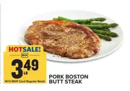 Food Lion Pork Boston Butt Steak offer