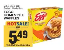 Food Lion Eggo Homestyle Waffles offer