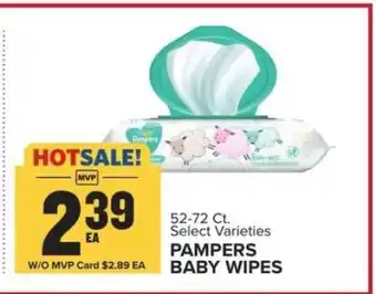 Food Lion Pampers Baby Wipes offer