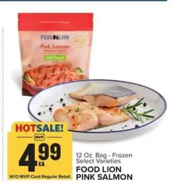 Food Lion FOOD LION PINK SALMON offer