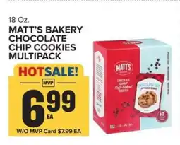 Food Lion MATT'S BAKERY CHOCOLATE CHIP COOKIES MULTIPACK offer
