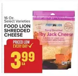 Food Lion Food Lion Shredded Cheese offer