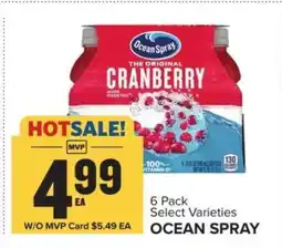 Food Lion OCEAN SPRAY offer