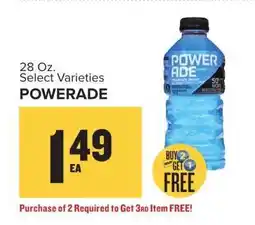 Food Lion Powerade offer