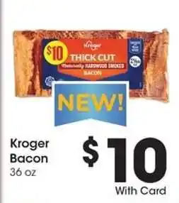 Kroger Kroger Bacon offer