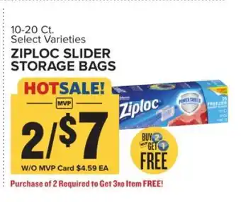 Food Lion Ziploc Slider Storage Bags offer