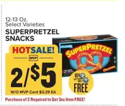 Food Lion SUPERPRETZEL SNACKS offer