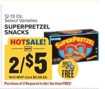 Food Lion SUPERPRETZEL SNACKS offer
