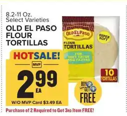 Food Lion Old El Paso Flour Tortillas offer