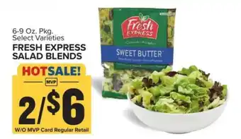 Food Lion Fresh Express Salad Blends offer