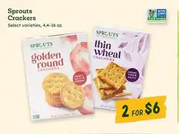 Sprouts Farmers Market Sprouts Crackers offer