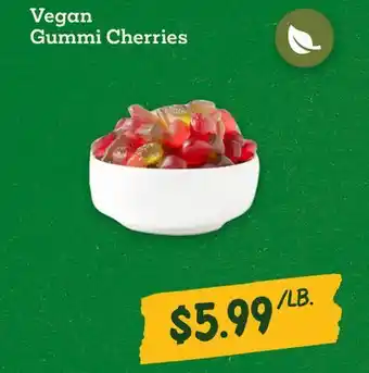 Sprouts Farmers Market Vegan Gummi Cherries offer