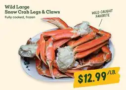 Sprouts Farmers Market Wild Large Snow Crab Legs & Claws offer