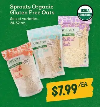 Sprouts Farmers Market Sprouts Organic Gluten Free Oats offer