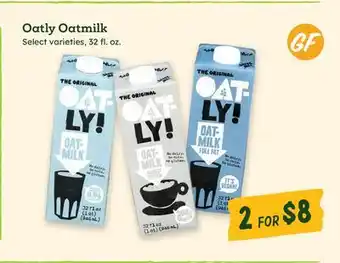 Sprouts Farmers Market Oatly Oatmilk offer