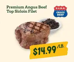 Sprouts Farmers Market Premium Angus Beef Top Sirloin Filet offer