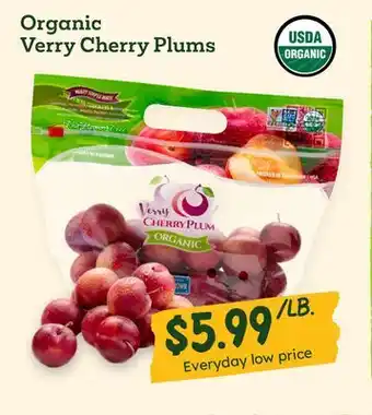 Sprouts Farmers Market Organic Verry Cherry Plums offer