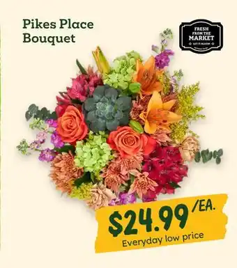 Sprouts Farmers Market Pikes Place Bouquet offer