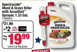 Ace Hardware Spectracide Weed & Grass Killer with AccuShot Sprayer, 1.33 Gal offer