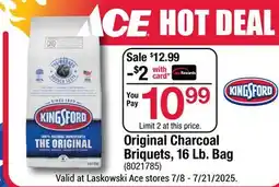 Ace Hardware Original Charcoal Briquets, 16 Lb. Bag offer